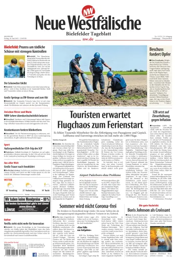 Neue Westfälische - Bielefelder Tageblatt - Bielefeld Ost - 10 6월 2022