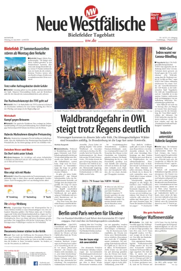 Neue Westfälische - Bielefelder Tageblatt - Bielefeld Ost - 21 Jun 2022