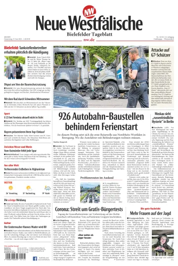 Neue Westfälische - Bielefelder Tageblatt - Bielefeld Ost - 23 6월 2022
