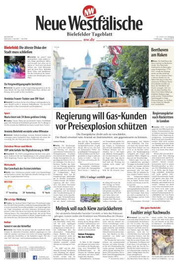 Neue Westfälische - Bielefelder Tageblatt - Bielefeld Ost - 6 Jul 2022