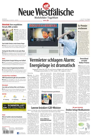 Neue Westfälische - Bielefelder Tageblatt - Bielefeld Ost - 09 7월 2022