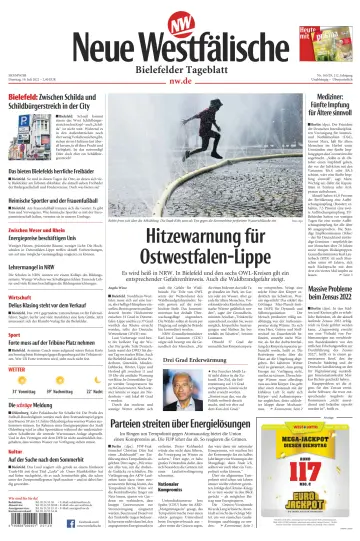 Neue Westfälische - Bielefelder Tageblatt - Bielefeld Ost - 19 7월 2022