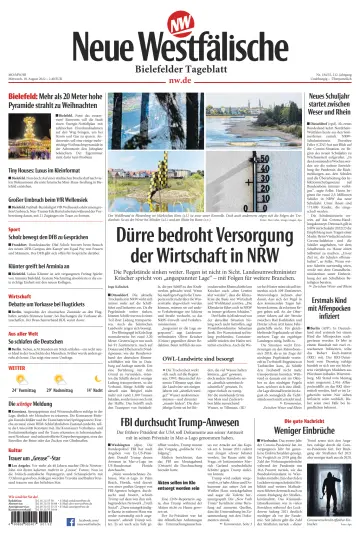 Neue Westfälische - Bielefelder Tageblatt - Bielefeld Ost - 10 Aug 2022