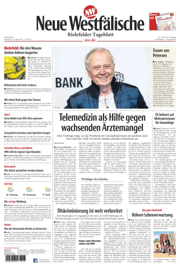 Neue Westfälische - Bielefelder Tageblatt - Bielefeld Ost - 17 Aug 2022