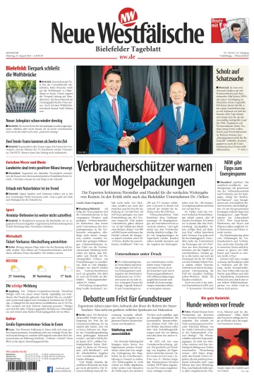 Neue Westfälische - Bielefelder Tageblatt - Bielefeld Ost - 23 Aug 2022