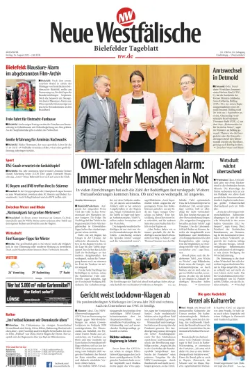 Neue Westfälische - Bielefelder Tageblatt - Bielefeld Ost - 26 Aug 2022
