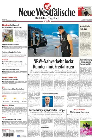Neue Westfälische - Bielefelder Tageblatt - Bielefeld Ost - 30 Aug 2022