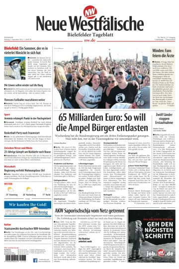 Neue Westfälische - Bielefelder Tageblatt - Bielefeld Ost - 5 Sep 2022