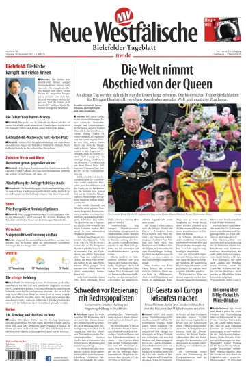 Neue Westfälische - Bielefelder Tageblatt - Bielefeld Ost - 20 Sep 2022