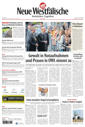 Neue Westfälische - Bielefelder Tageblatt - Bielefeld Ost - 24 9월 2022