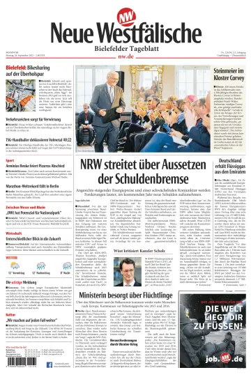 Neue Westfälische - Bielefelder Tageblatt - Bielefeld Ost - 26 9월 2022