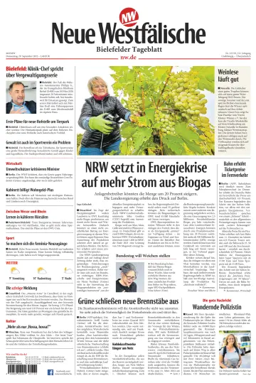 Neue Westfälische - Bielefelder Tageblatt - Bielefeld Ost - 29 Sep 2022