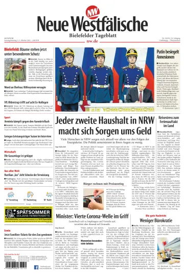 Neue Westfälische - Bielefelder Tageblatt - Bielefeld Ost - 01 10월 2022