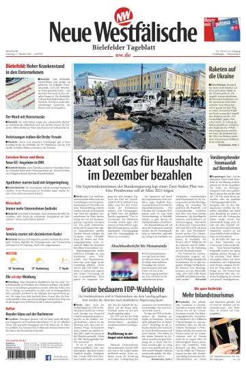 Neue Westfälische - Bielefelder Tageblatt - Bielefeld Ost - 11 10월 2022