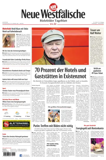 Neue Westfälische - Bielefelder Tageblatt - Bielefeld Ost - 15 Oct 2022