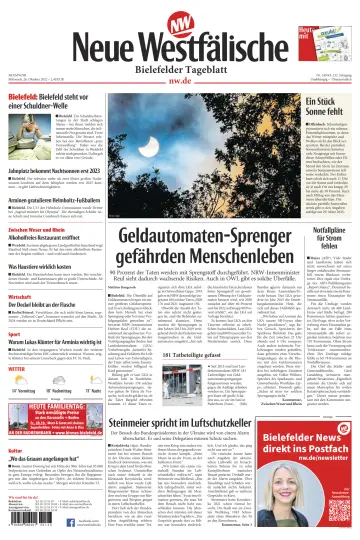 Neue Westfälische - Bielefelder Tageblatt - Bielefeld Ost - 26 Oct 2022