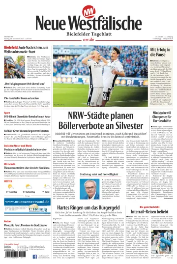 Neue Westfälische - Bielefelder Tageblatt - Bielefeld Ost - 14 11월 2022