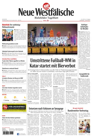 Neue Westfälische - Bielefelder Tageblatt - Bielefeld Ost - 19 11월 2022