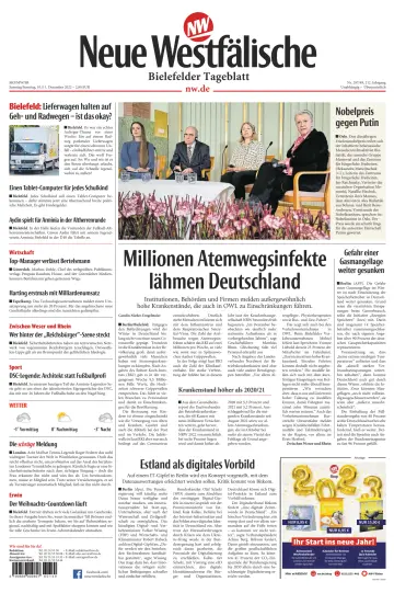 Neue Westfälische - Bielefelder Tageblatt - Bielefeld Ost - 10 Dec 2022