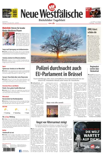 Neue Westfälische - Bielefelder Tageblatt - Bielefeld Ost - 13 Dec 2022