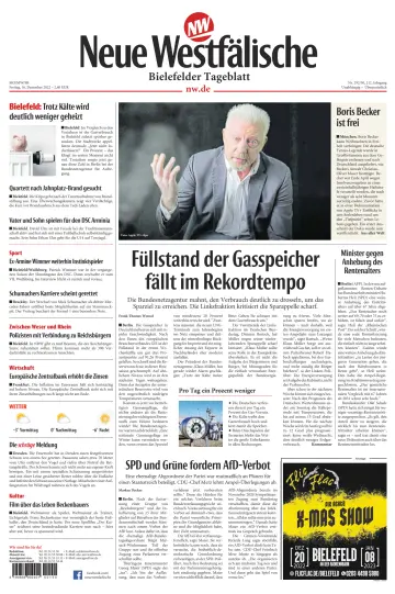 Neue Westfälische - Bielefelder Tageblatt - Bielefeld Ost - 16 Dec 2022
