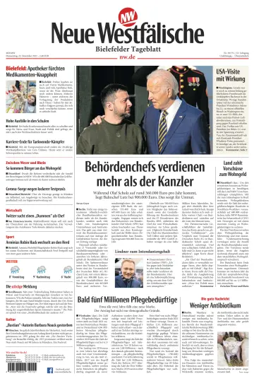 Neue Westfälische - Bielefelder Tageblatt - Bielefeld Ost - 22 12월 2022