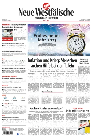 Neue Westfälische - Bielefelder Tageblatt - Bielefeld Ost - 31 Dec 2022