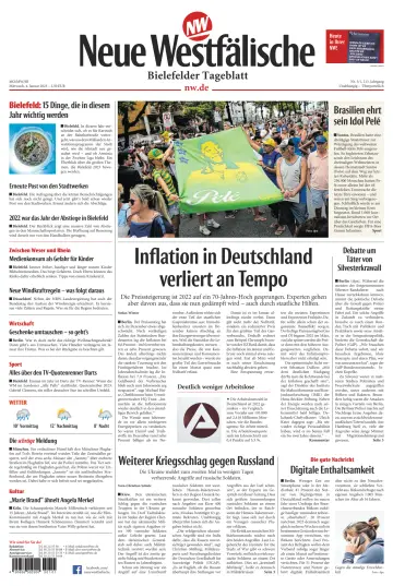 Neue Westfälische - Bielefelder Tageblatt - Bielefeld Ost - 04 1월 2023