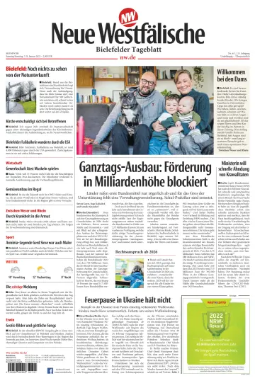 Neue Westfälische - Bielefelder Tageblatt - Bielefeld Ost - 7 Jan 2023