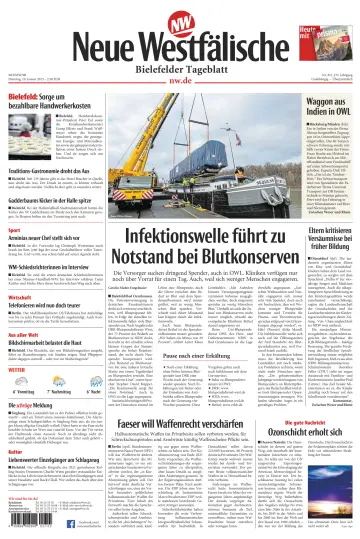 Neue Westfälische - Bielefelder Tageblatt - Bielefeld Ost - 10 Jan 2023