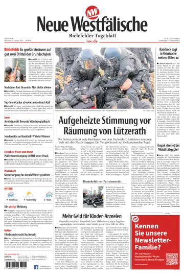 Neue Westfälische - Bielefelder Tageblatt - Bielefeld Ost - 11 Jan 2023