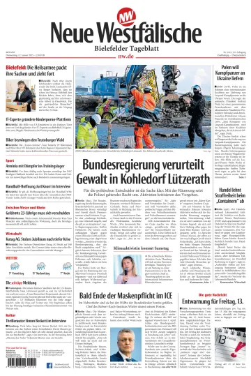 Neue Westfälische - Bielefelder Tageblatt - Bielefeld Ost - 12 Jan 2023