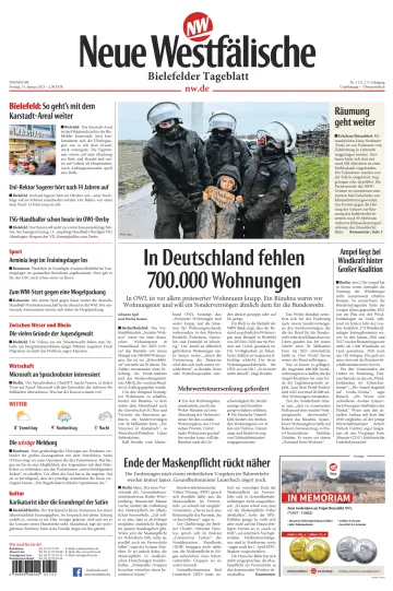 Neue Westfälische - Bielefelder Tageblatt - Bielefeld Ost - 13 Jan 2023