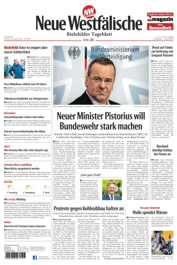 Neue Westfälische - Bielefelder Tageblatt - Bielefeld Ost - 18 Jan 2023