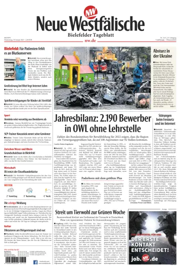 Neue Westfälische - Bielefelder Tageblatt - Bielefeld Ost - 19 Jan 2023