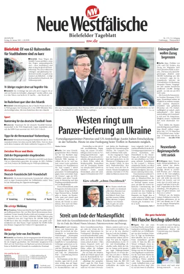 Neue Westfälische - Bielefelder Tageblatt - Bielefeld Ost - 20 1월 2023