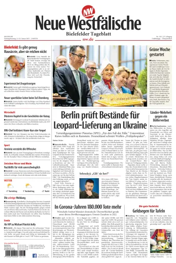 Neue Westfälische - Bielefelder Tageblatt - Bielefeld Ost - 21 Jan 2023