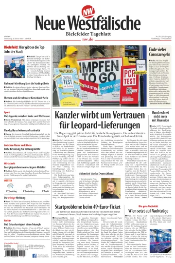 Neue Westfälische - Bielefelder Tageblatt - Bielefeld Ost - 26 Jan 2023