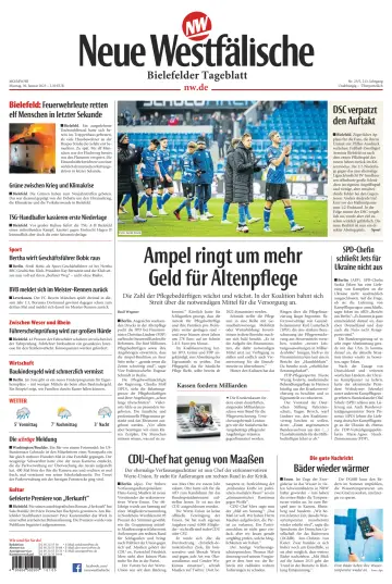 Neue Westfälische - Bielefelder Tageblatt - Bielefeld Ost - 30 Jan 2023