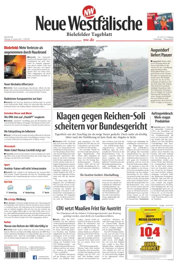 Neue Westfälische - Bielefelder Tageblatt - Bielefeld Ost - 31 1월 2023