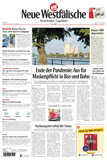 Neue Westfälische - Bielefelder Tageblatt - Bielefeld Ost - 1 Feb 2023