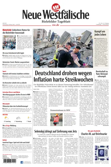 Neue Westfälische - Bielefelder Tageblatt - Bielefeld Ost - 9 Feb 2023
