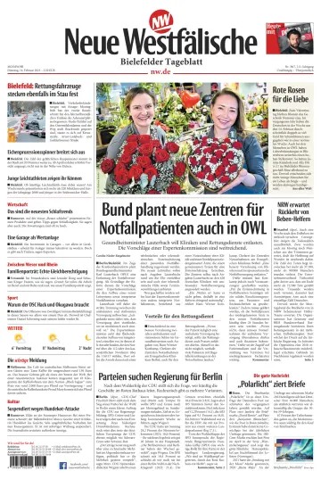 Neue Westfälische - Bielefelder Tageblatt - Bielefeld Ost - 14 2월 2023