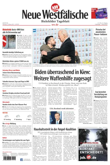 Neue Westfälische - Bielefelder Tageblatt - Bielefeld Ost - 21 2월 2023
