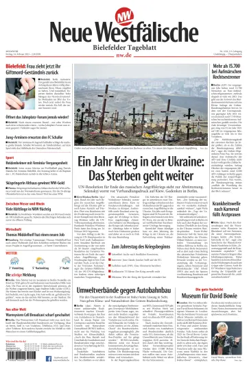 Neue Westfälische - Bielefelder Tageblatt - Bielefeld Ost - 24 2월 2023