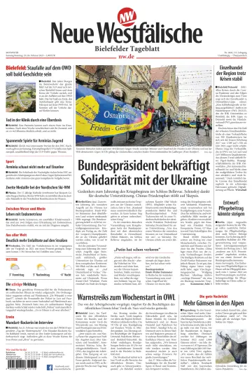 Neue Westfälische - Bielefelder Tageblatt - Bielefeld Ost - 25 Feb 2023