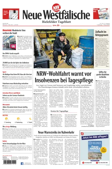 Neue Westfälische - Bielefelder Tageblatt - Bielefeld Ost - 01 3월 2023