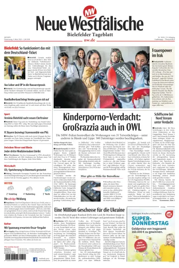 Neue Westfälische - Bielefelder Tageblatt - Bielefeld Ost - 09 3월 2023