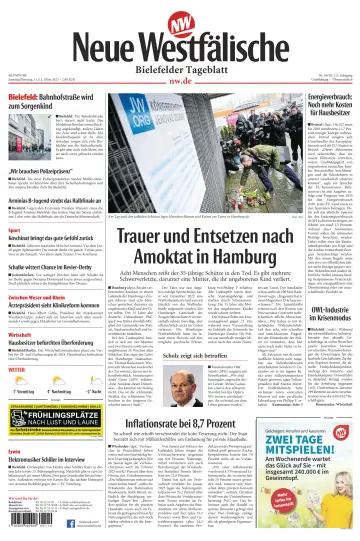 Neue Westfälische - Bielefelder Tageblatt - Bielefeld Ost - 11 3월 2023
