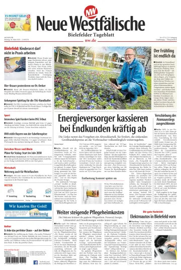 Neue Westfälische - Bielefelder Tageblatt - Bielefeld Ost - 20 3월 2023